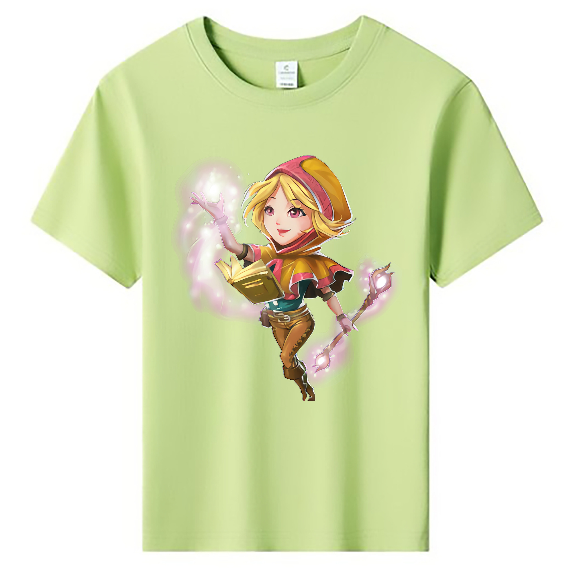 （画像用） リーグ・オブ・レジェンド League of Legends LOL 綿100％キッズTシャツ（フロントプリント）